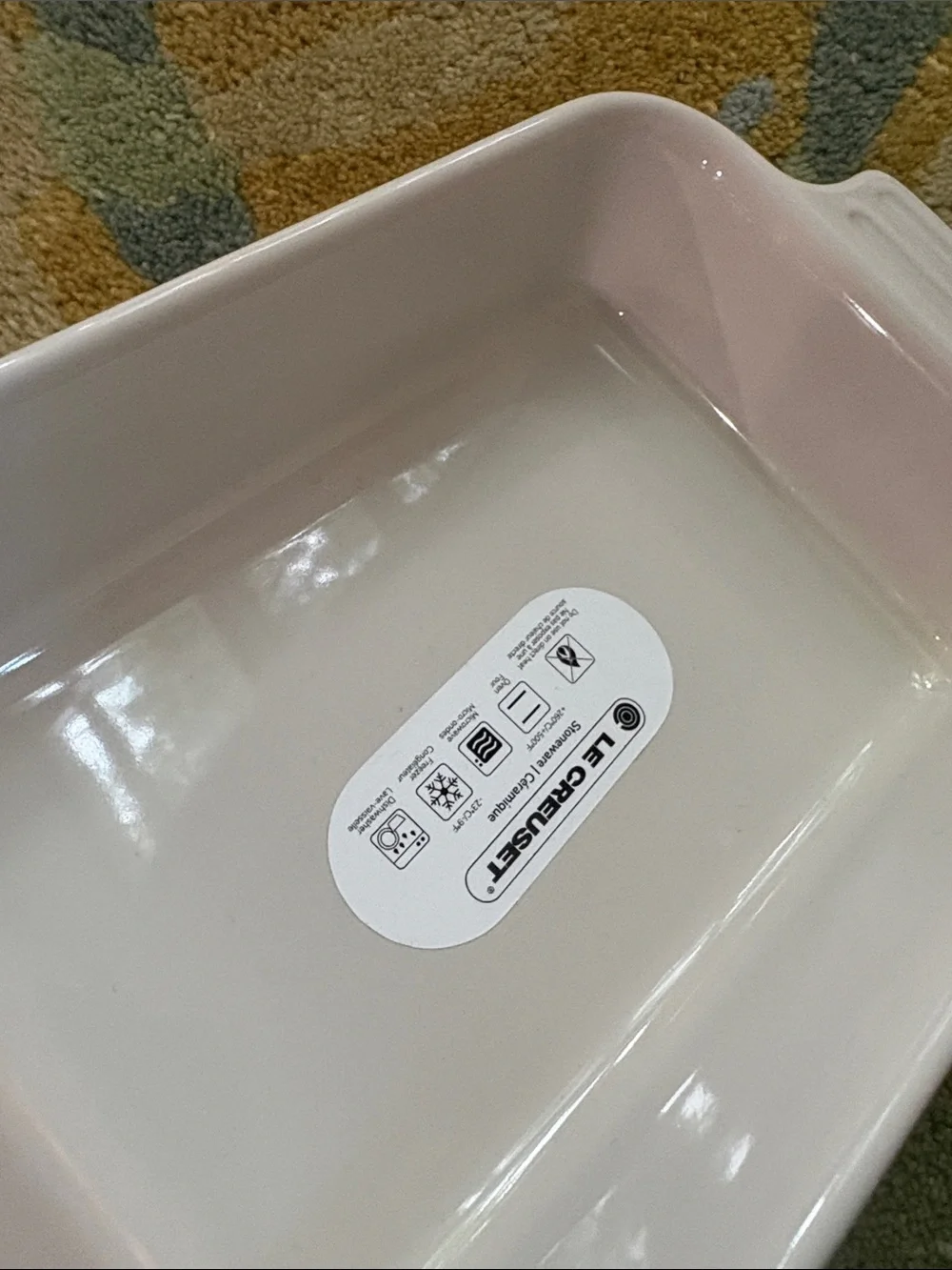 Le Creuset 18 cm Rectangular Baking Dish in Pistache